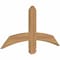 Ekena Millwork Bellingham Timber Gable Bracket, Western Red Cedar, 36"W x 18"H x 1 1/2"D x 3 1/2"F, 12/12 Pitch GBW036X18X0204BEL00SWR - alternate 3